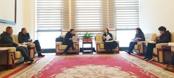 国家税务总局昆明高新技术产业开发区税务局一行到918博天堂·(中国区)官方网站（煤化）集团调研指导
