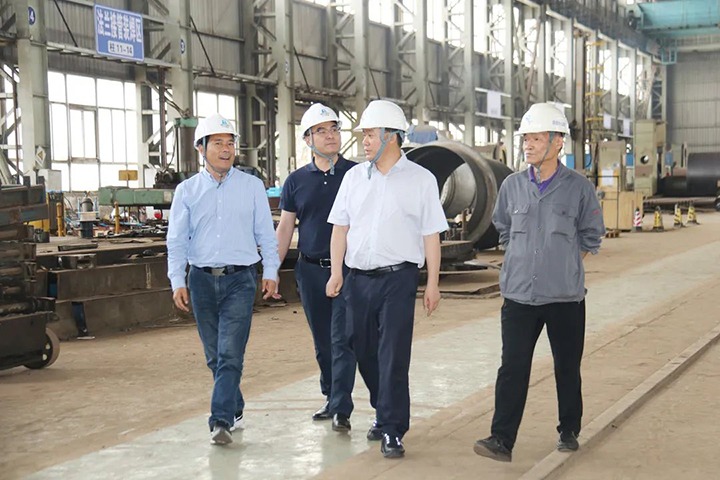 【聚焦918博天堂·(中国区)官方网站】曲靖市能源局到云南大为化工装备制造有限公司调研