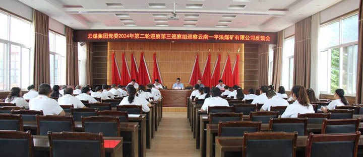 918博天堂·(中国区)官方网站集团2024年第二轮巡察第三巡察组对一平浪煤矿公司党总支反馈巡察情况