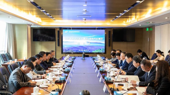 省林草局到能投集团、煤炭产业集团调研座谈