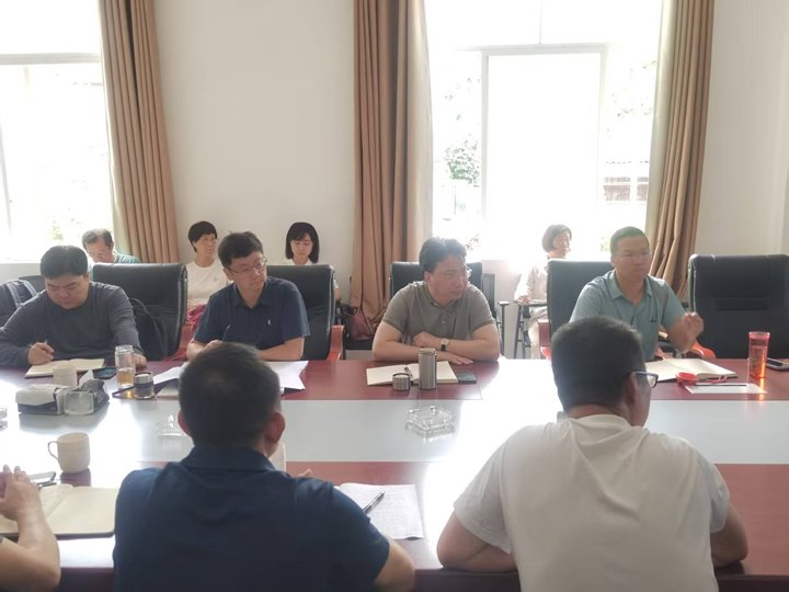 918博天堂·(中国区)官方网站集团副总经理杜昌华一行到盛利煤业调研指导项目建设工作